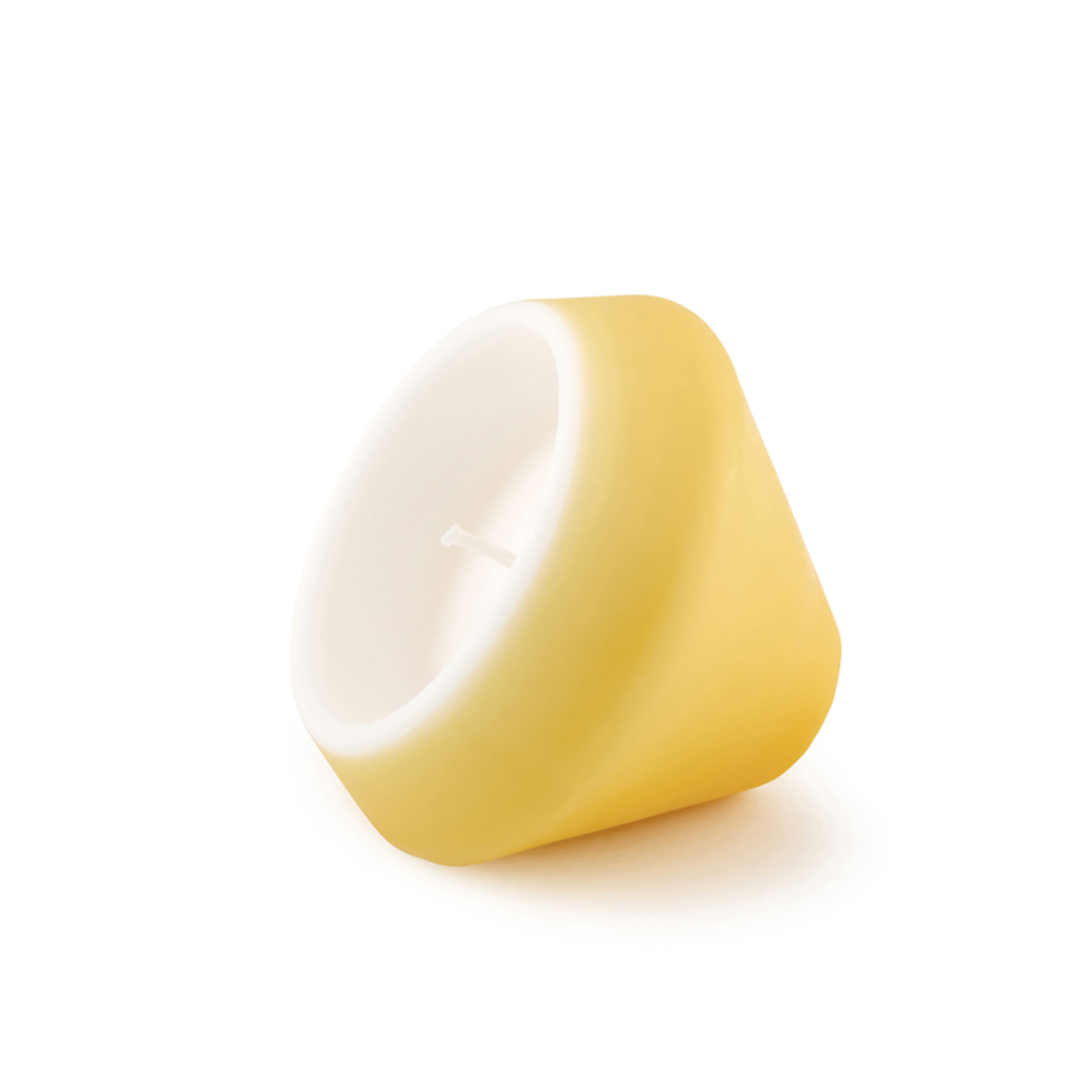 XL Schwimmkerze Gelb