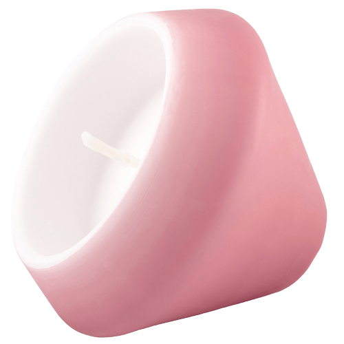 Schwimmkerze XXL Rosa