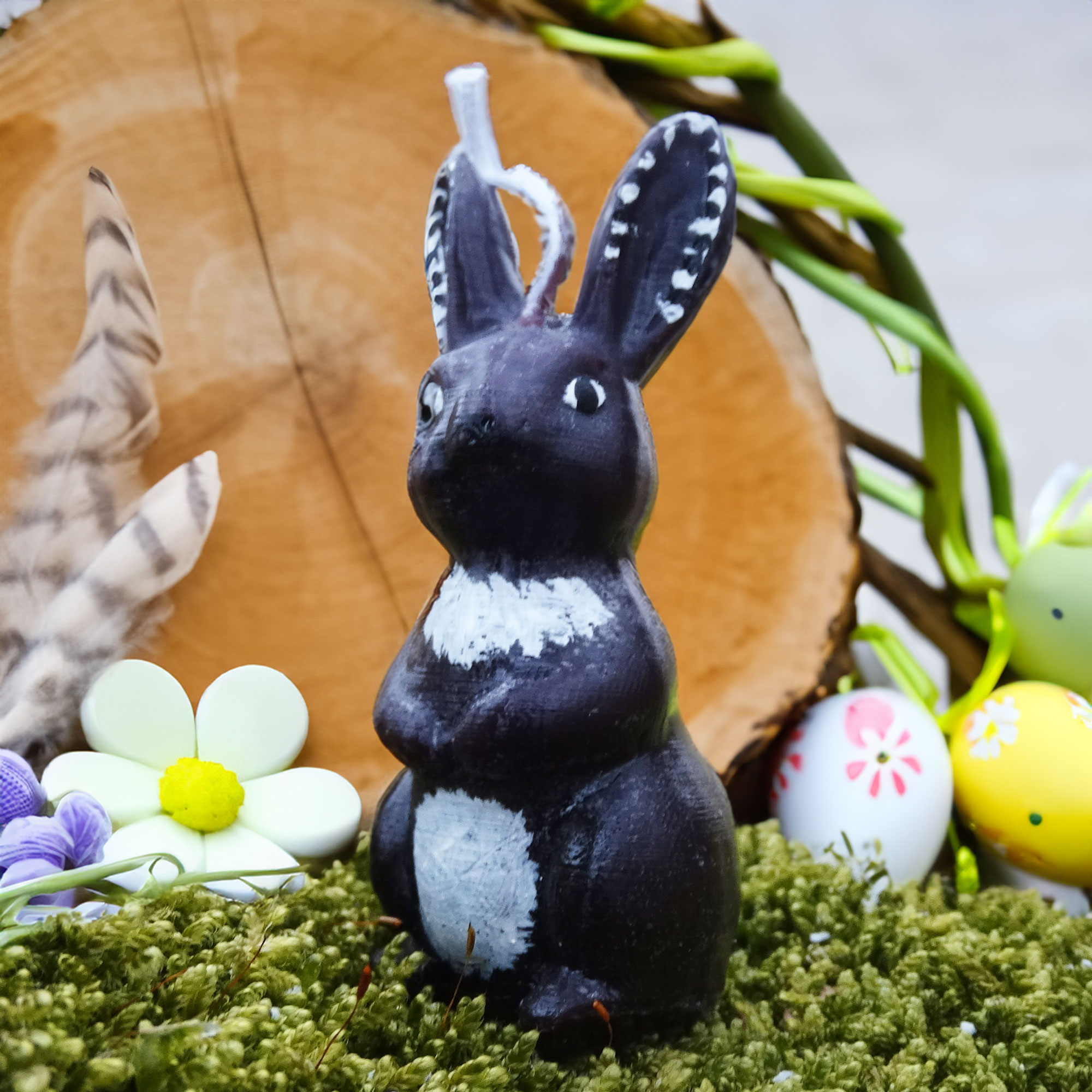 kleine Kerze Osterhase